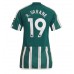 Günstige Manchester United Raphael Varane #19 Auswärts Fussballtrikot Damen 2023-24 Kurzarm